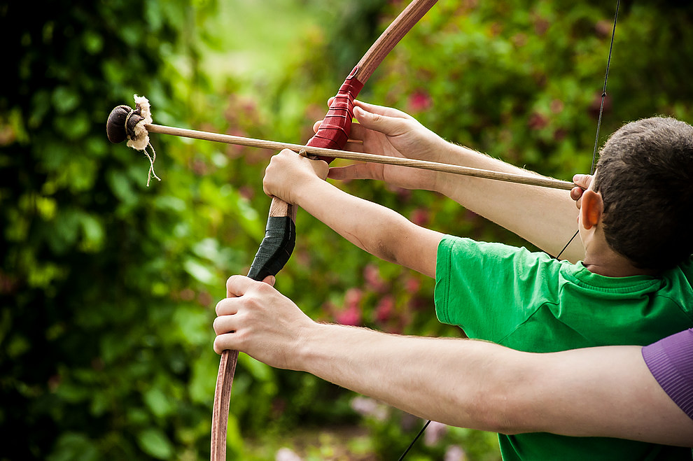 bow hunting arm guard