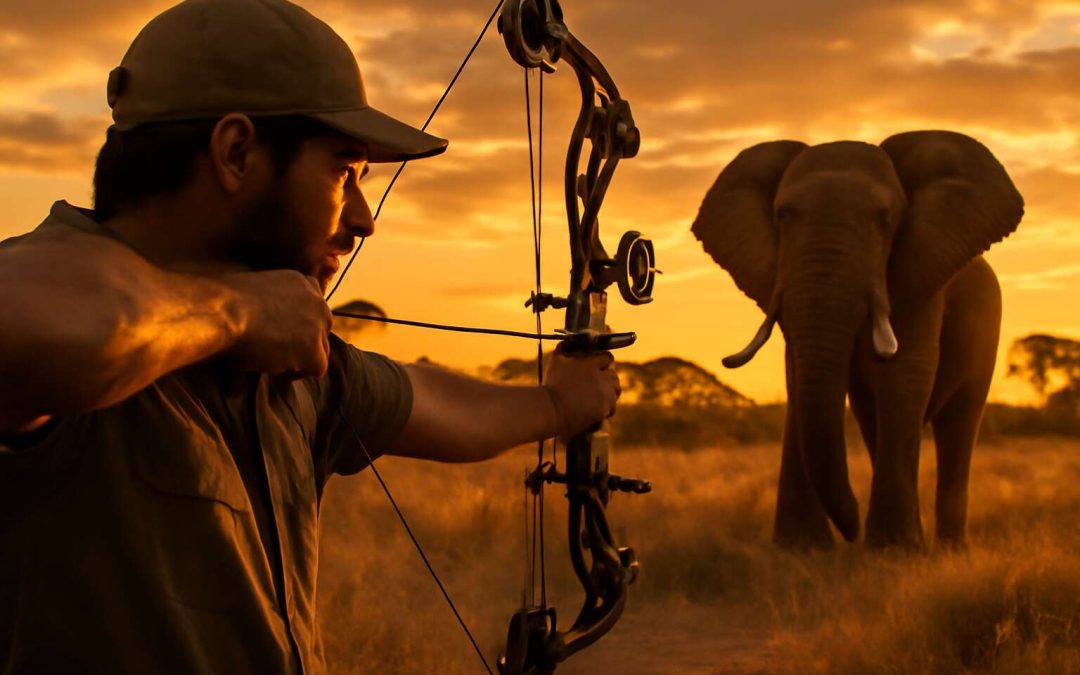 bow hunting elephant