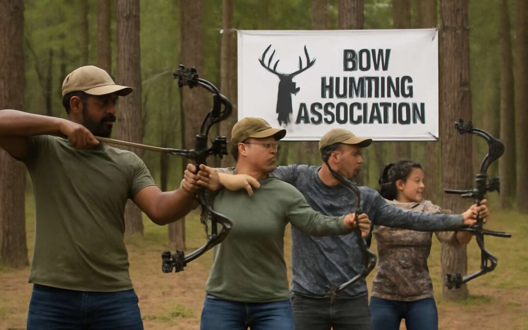 Join bow hunting associations to sharpen skills, share tips, and thrive.