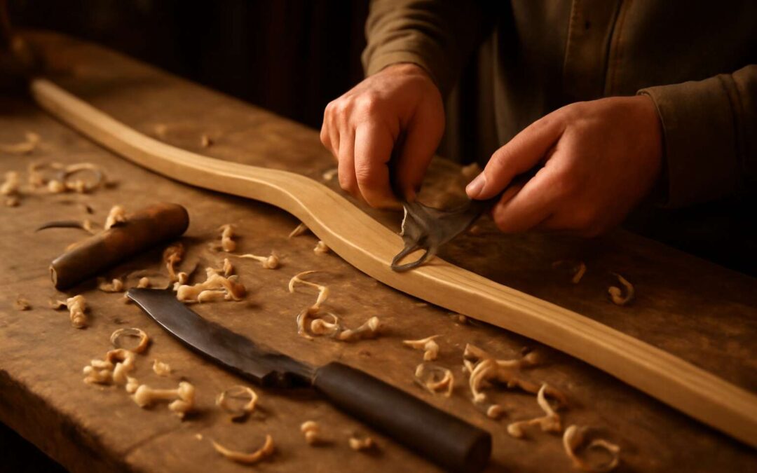DIY Masterclass: how to make hunting bow for beginners and pros