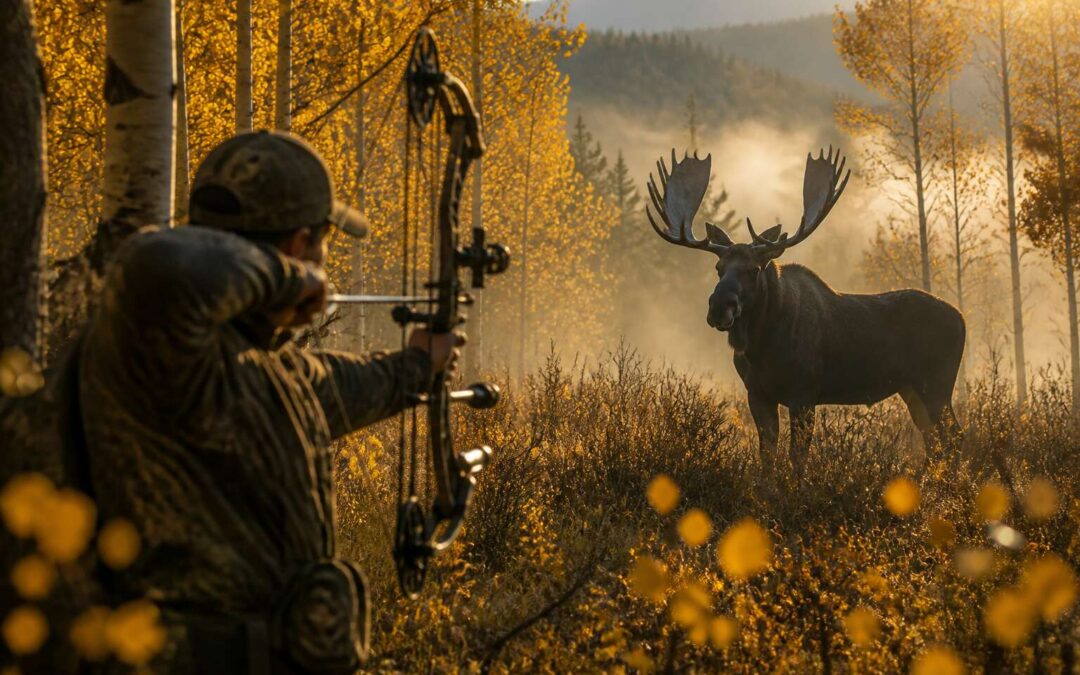 bow hunting for moose